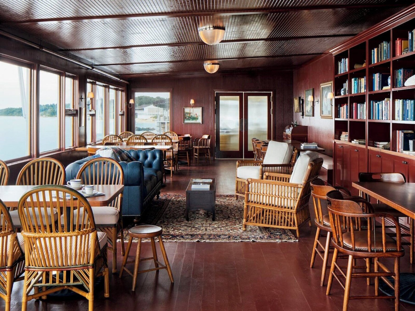 Sound View Greenport, at the table