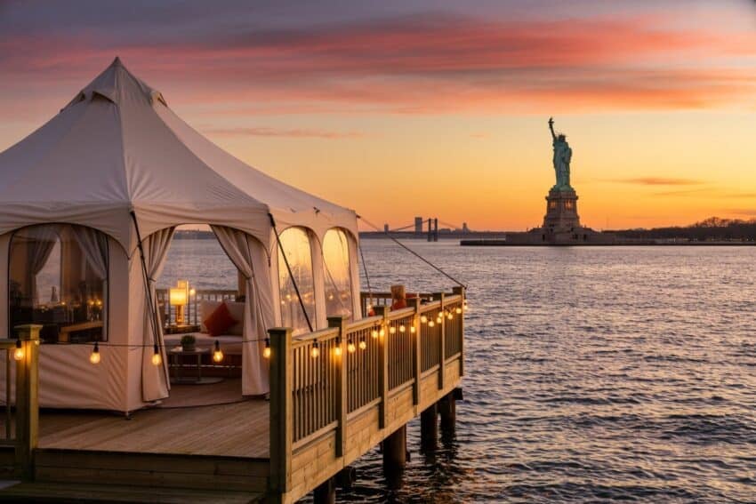 Collective Retreats Governors Island — vibe