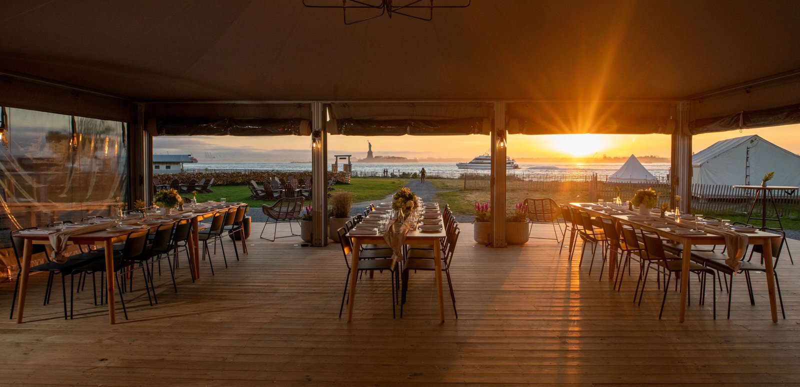 Collective Retreats Governors Island — eat & drink