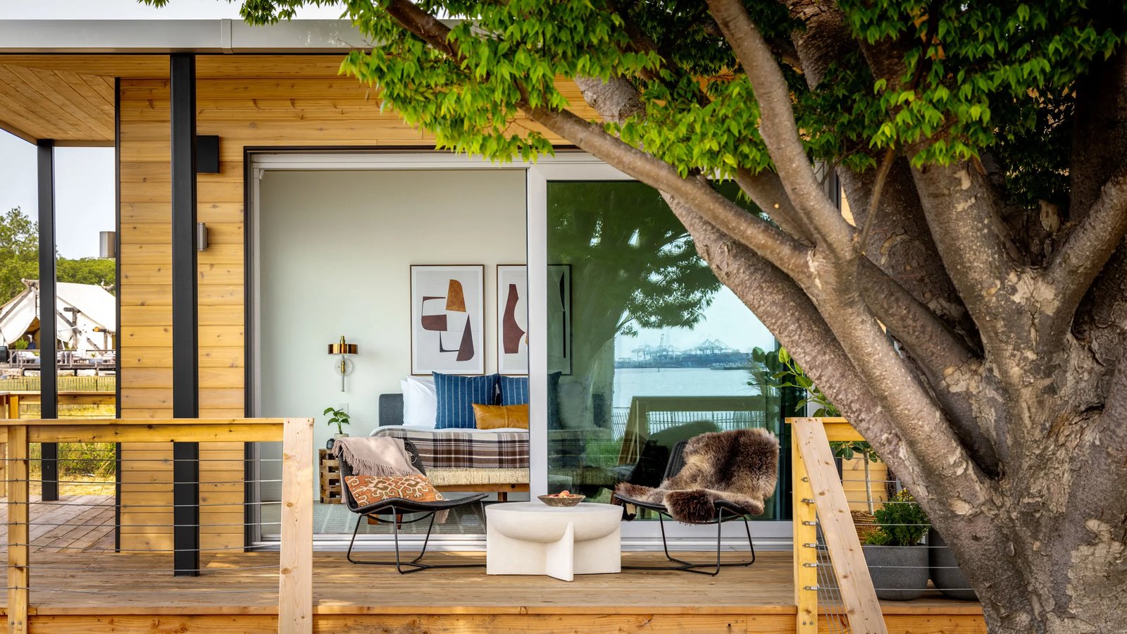 Collective Retreats Governors Island — vibe