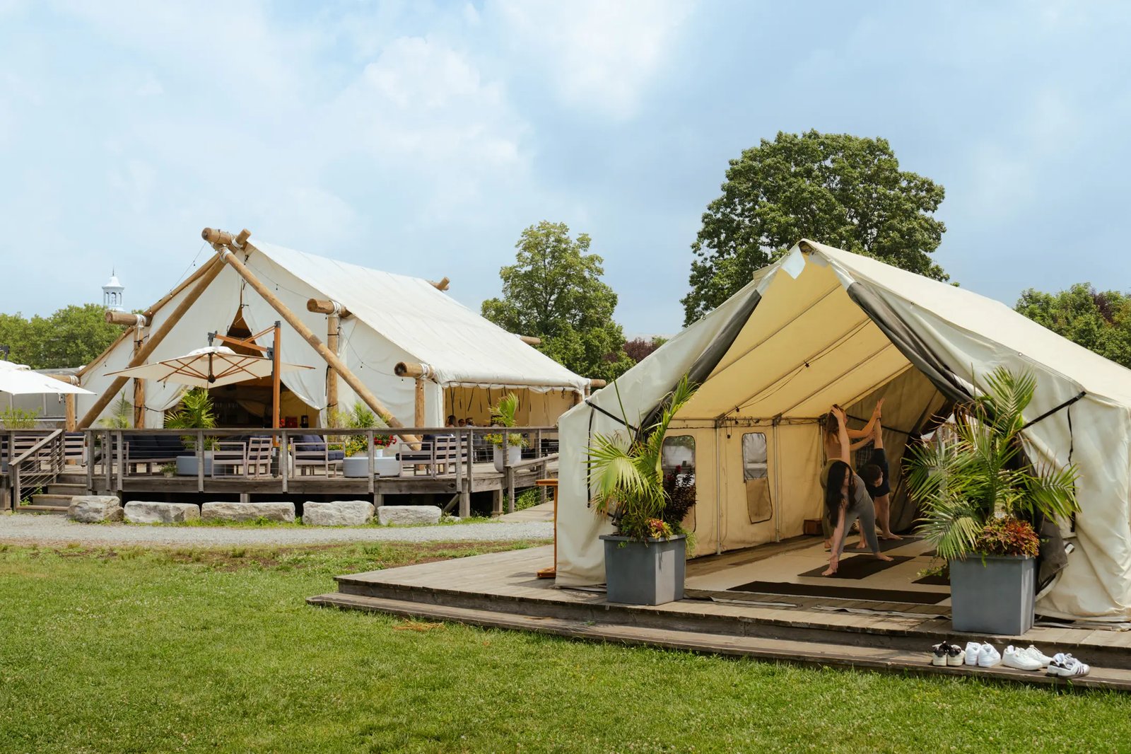 Collective Retreats Governors Island — vibe
