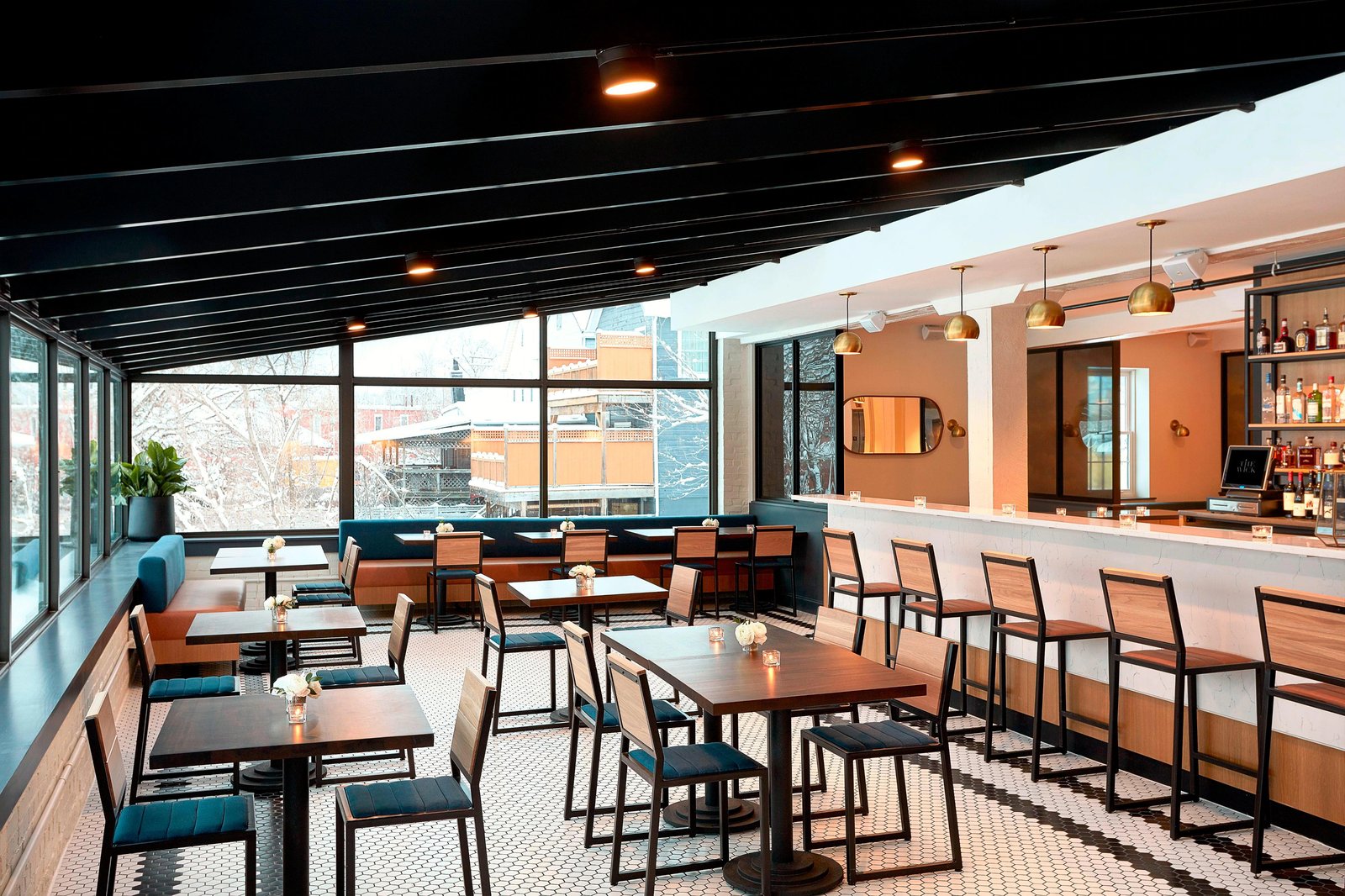 The Wick, Hudson, a Tribute Portfolio Hotel, the wick restaurant & lobby bar