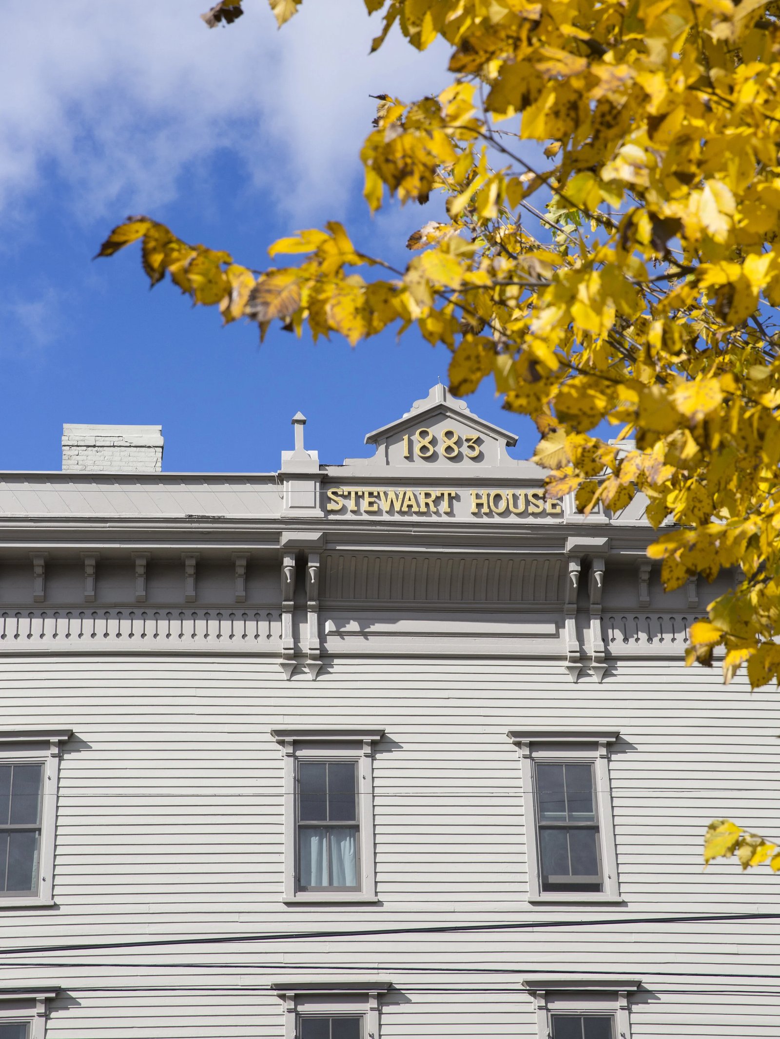 Stewart House Hotel & 1883 Tavern — backstory