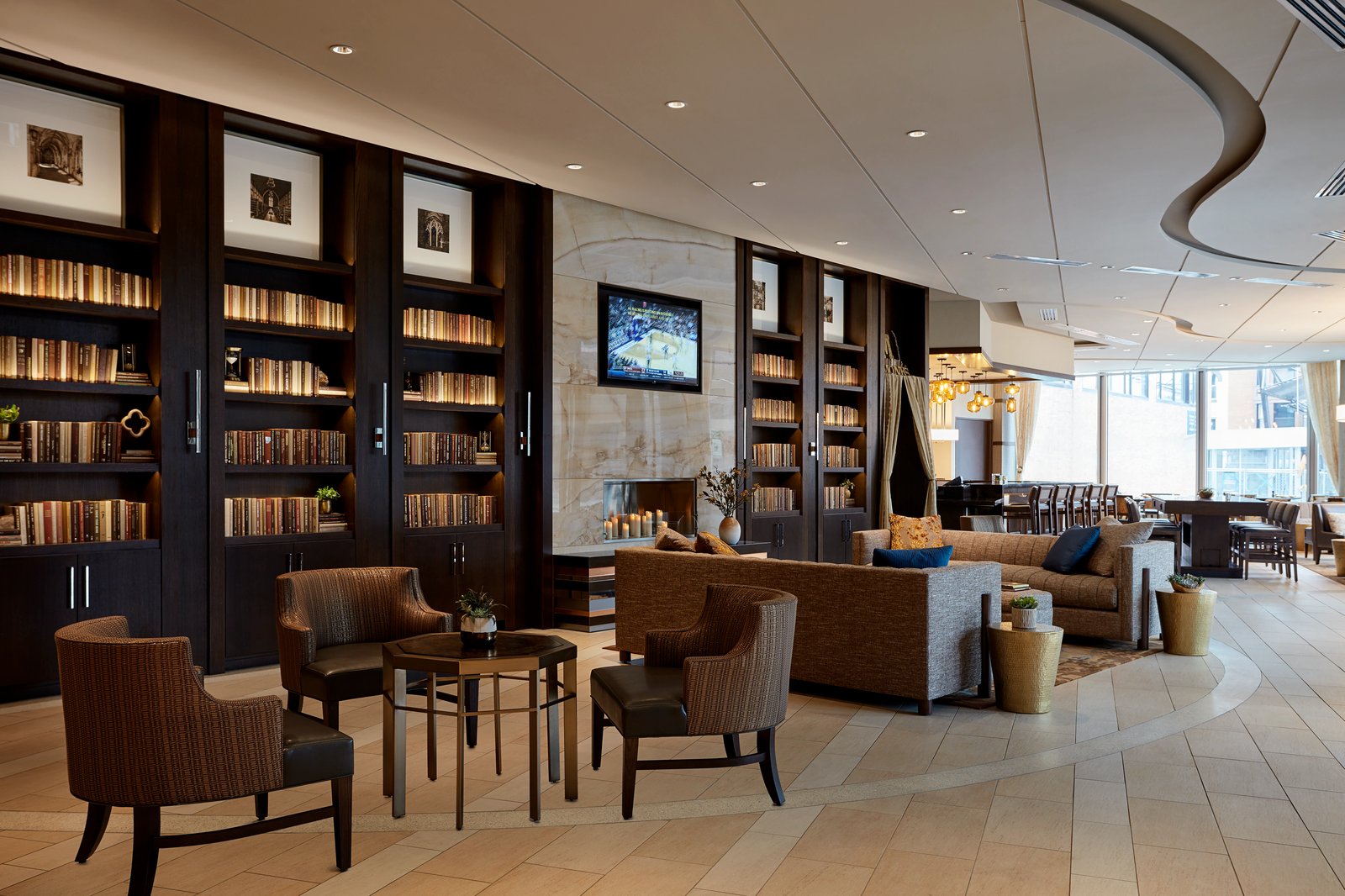 Ithaca Marriott Downtown on the Commons — eat & drink