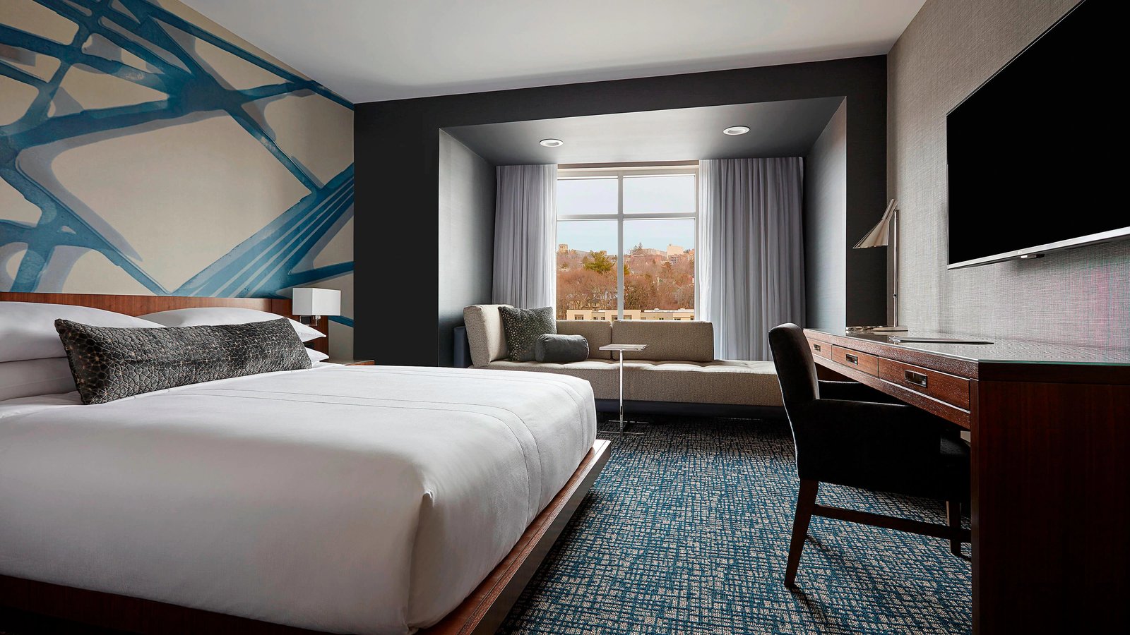 Ithaca Marriott Downtown on the Commons — rooms