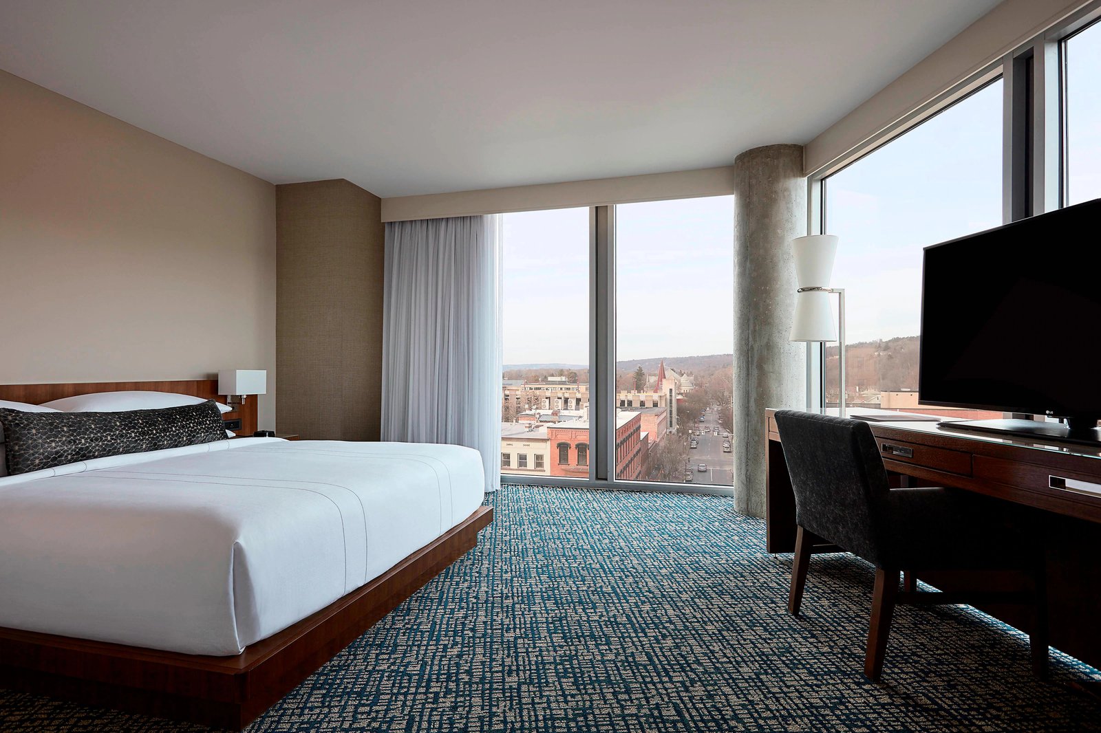 Ithaca Marriott Downtown on the Commons — rooms