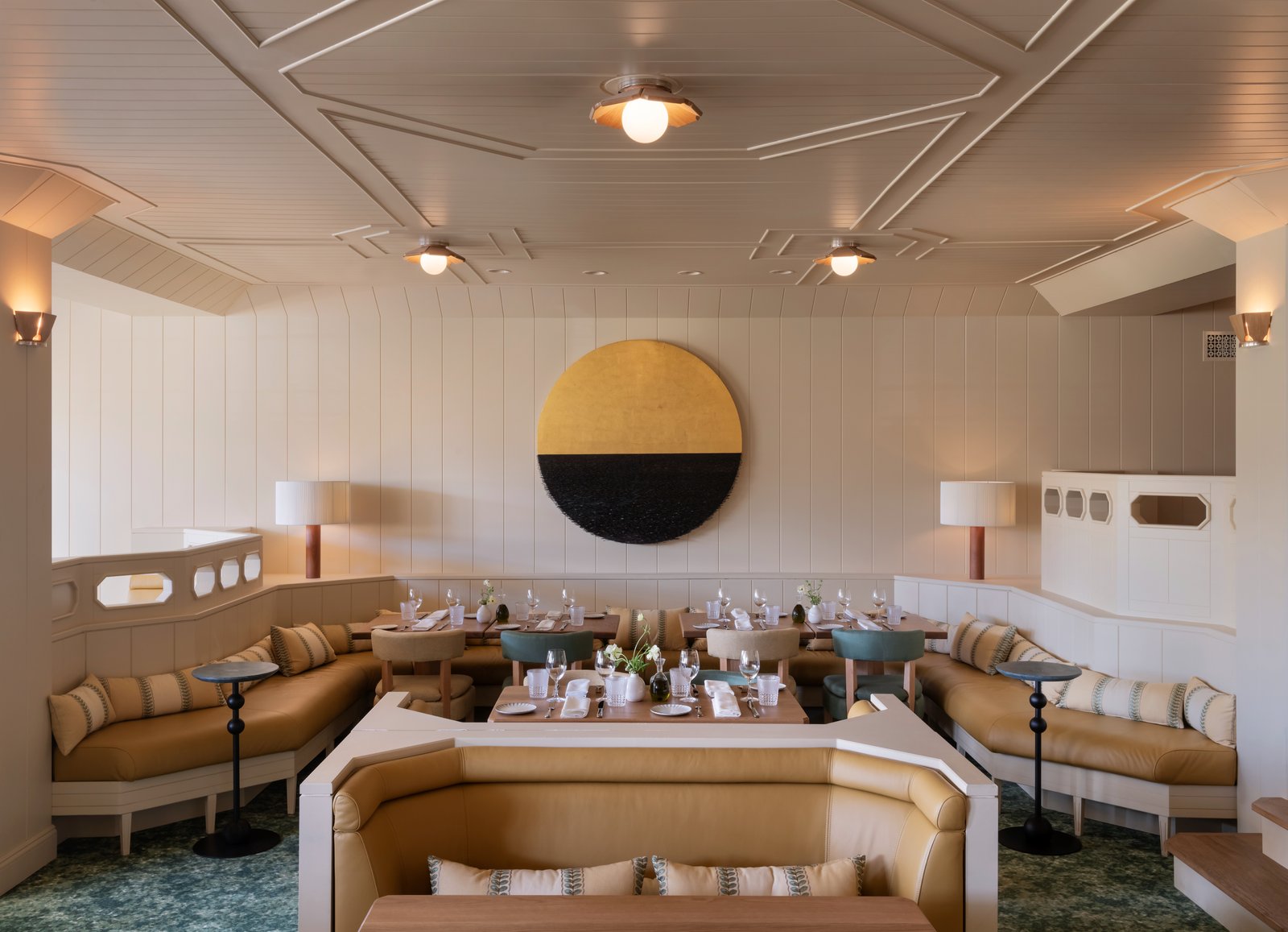 Canoe Place Inn & Cottages, at the table