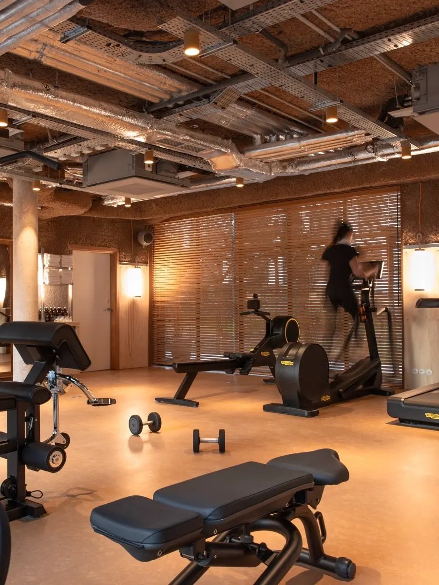Mob House, the gym