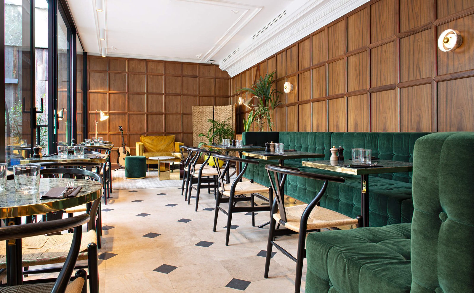 Hôtel Parister, les passerelles