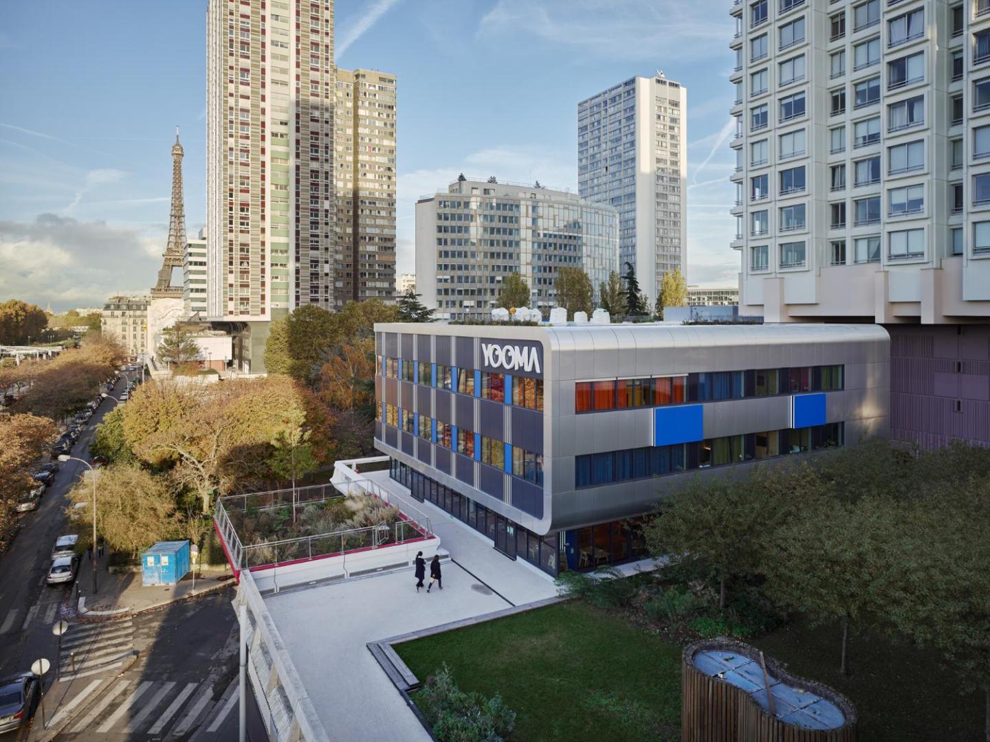 Yooma Urban Lodge Tour Eiffel — backstory