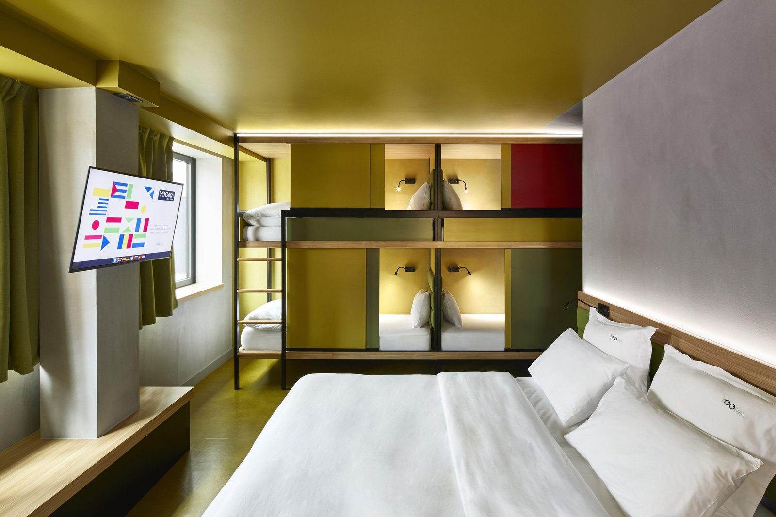 Yooma Urban Lodge Tour Eiffel — rooms