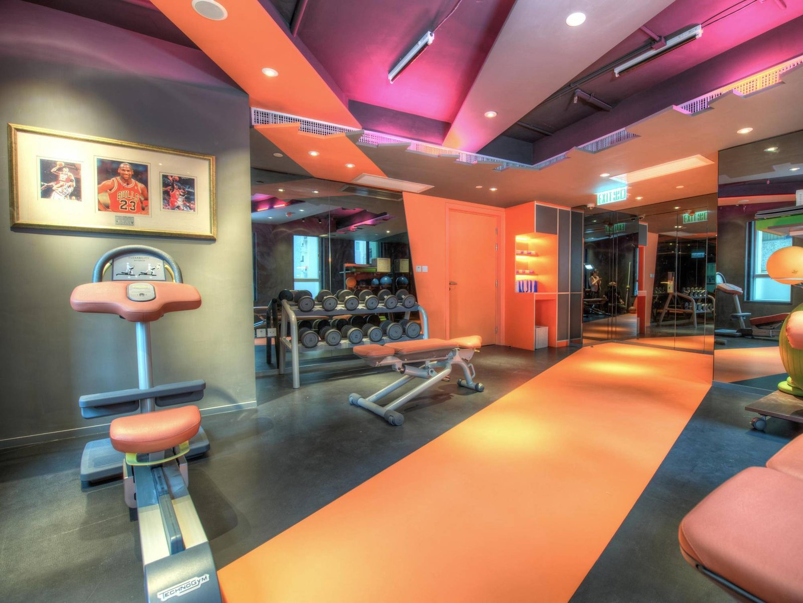 Hotel Madera Hollywood, the gym