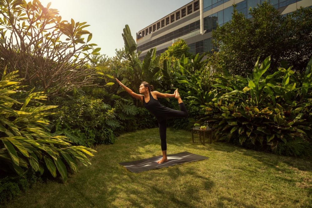 The Silveri Hotel Hong Kong - MGallery Collection, gym and yoga lawn