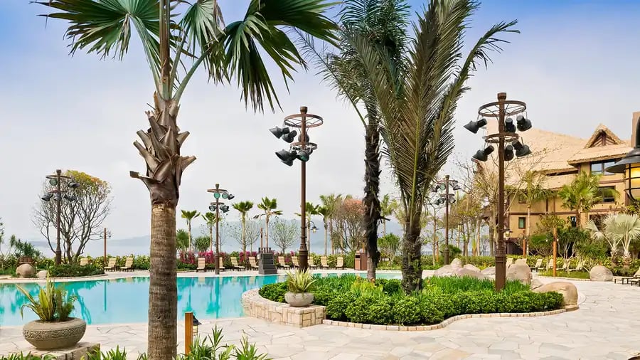 Disney Explorers Lodge, the pool