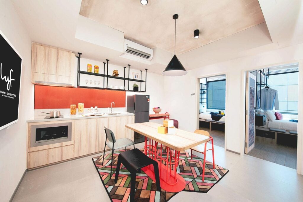 lyf Funan Singapore — rooms