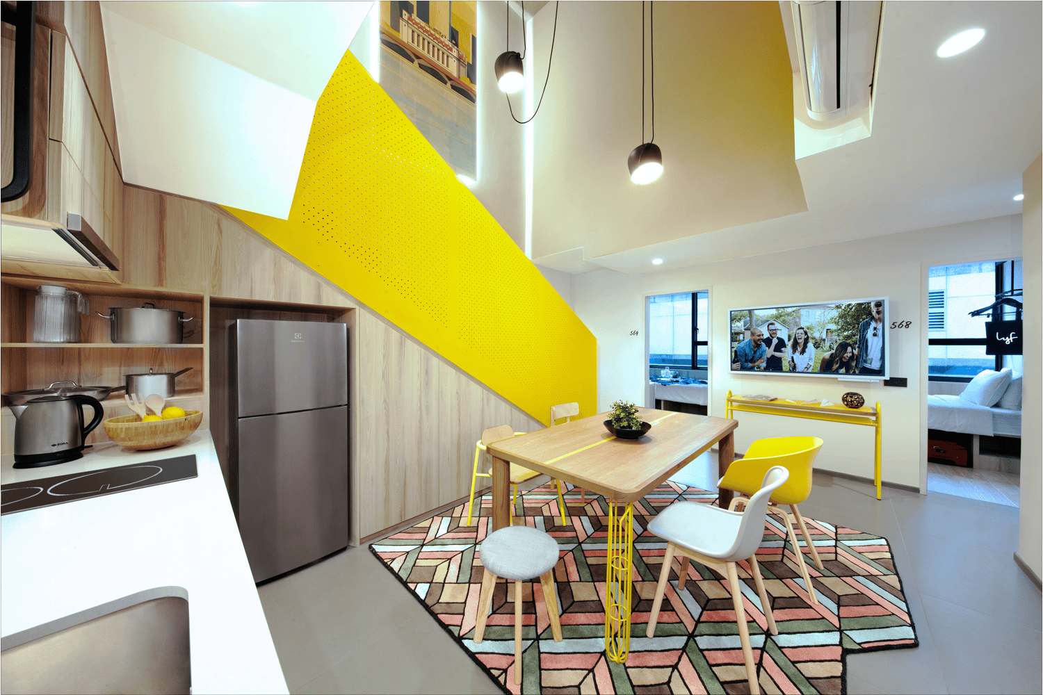 lyf Funan Singapore — rooms