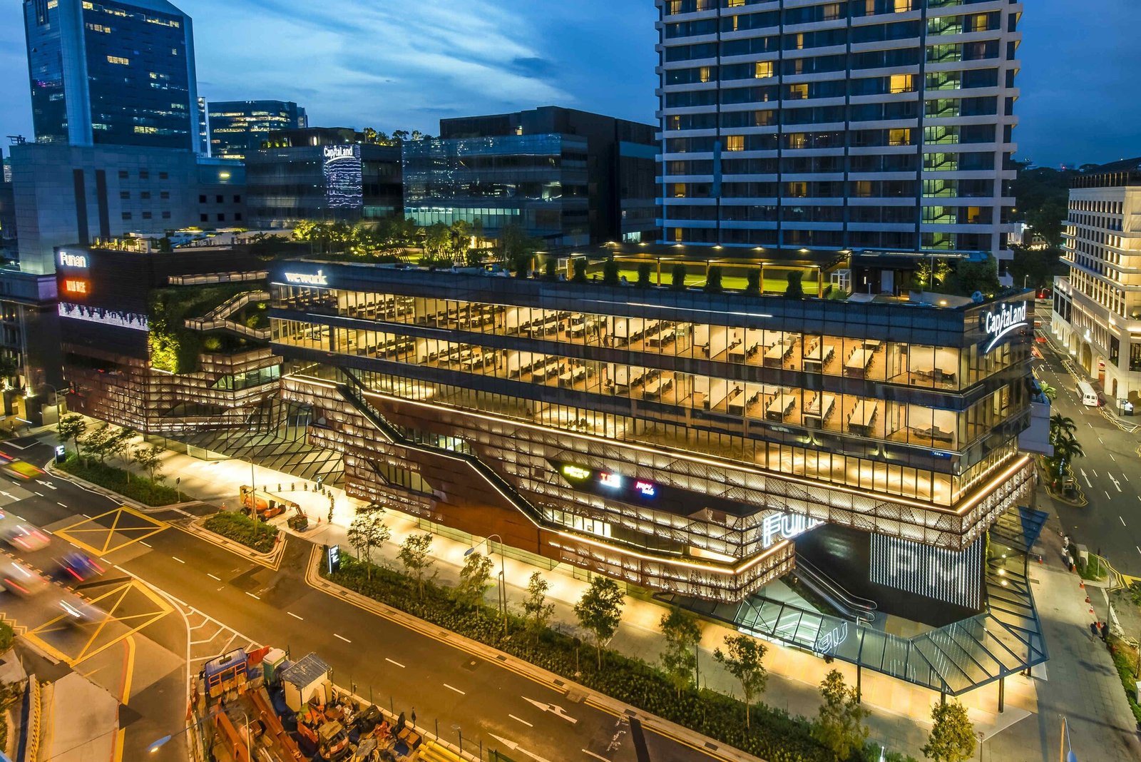 lyf Funan Singapore — backstory