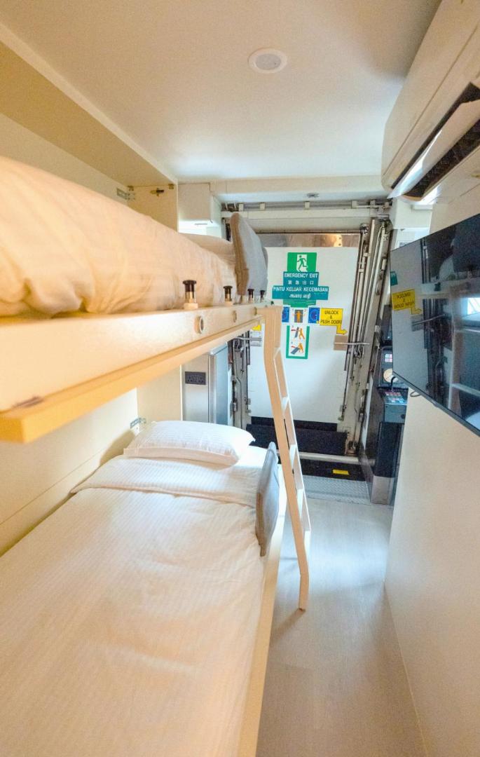 Train Pod @ one-north — rooms