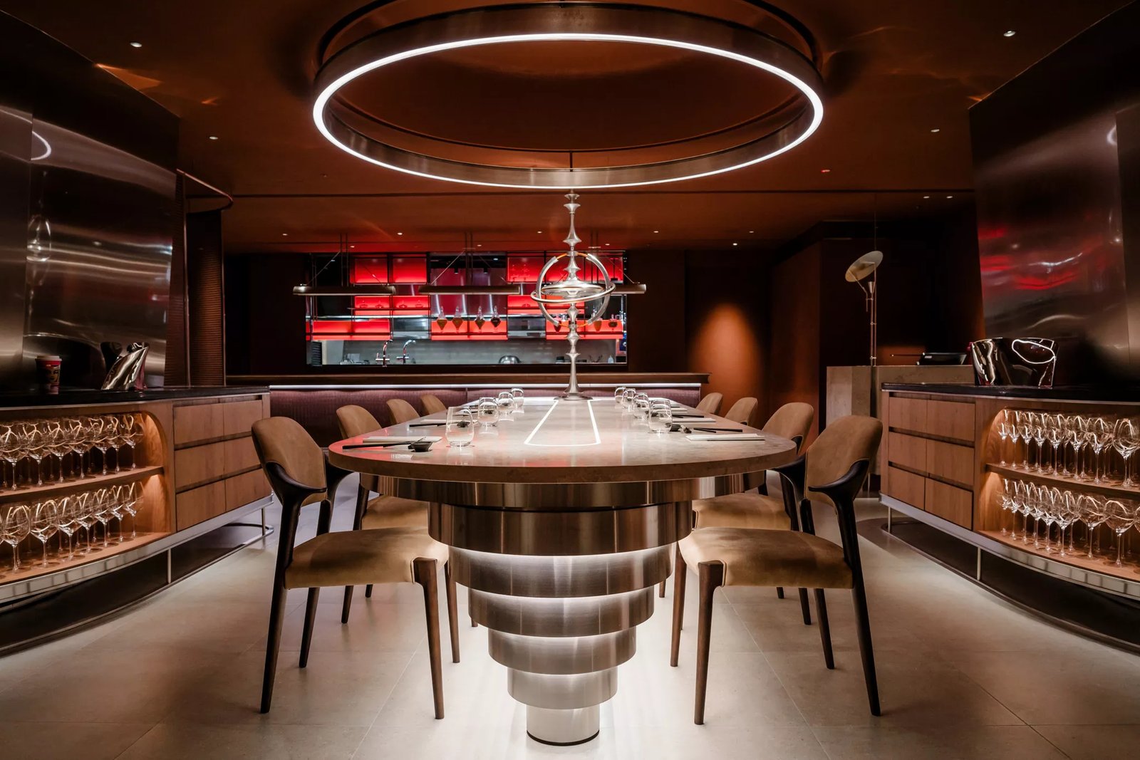 Regent Taipei, at the table