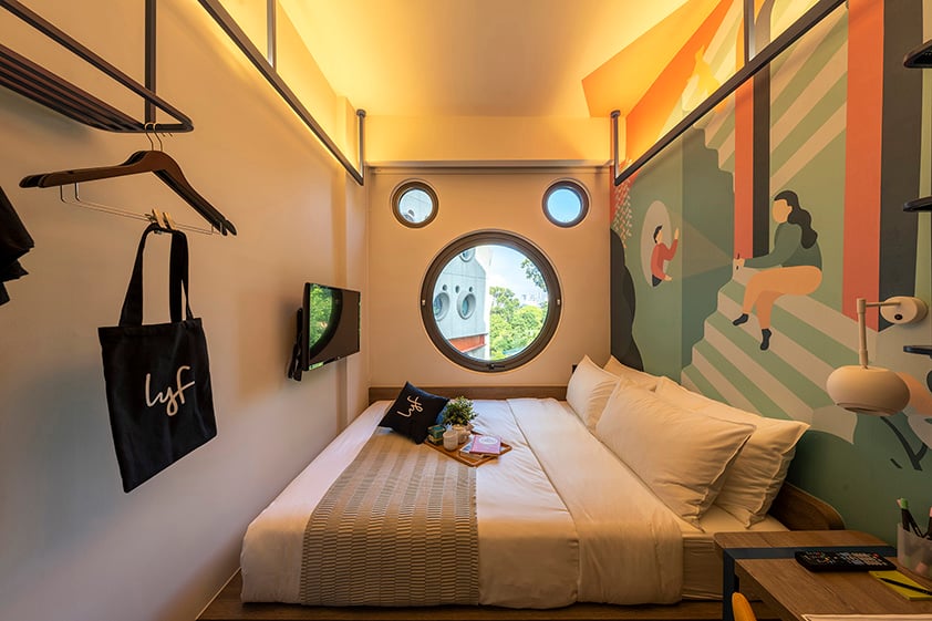 lyf one-north Singapore — rooms