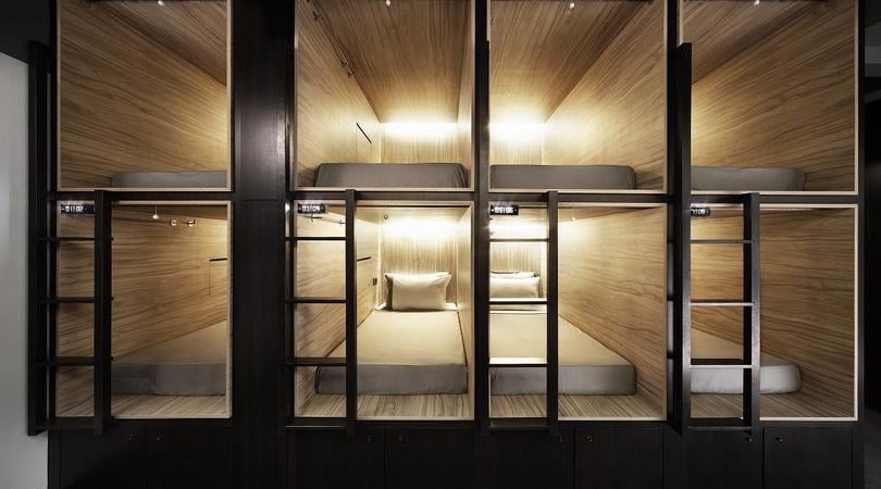 The Pod Boutique Capsule Hotel — rooms