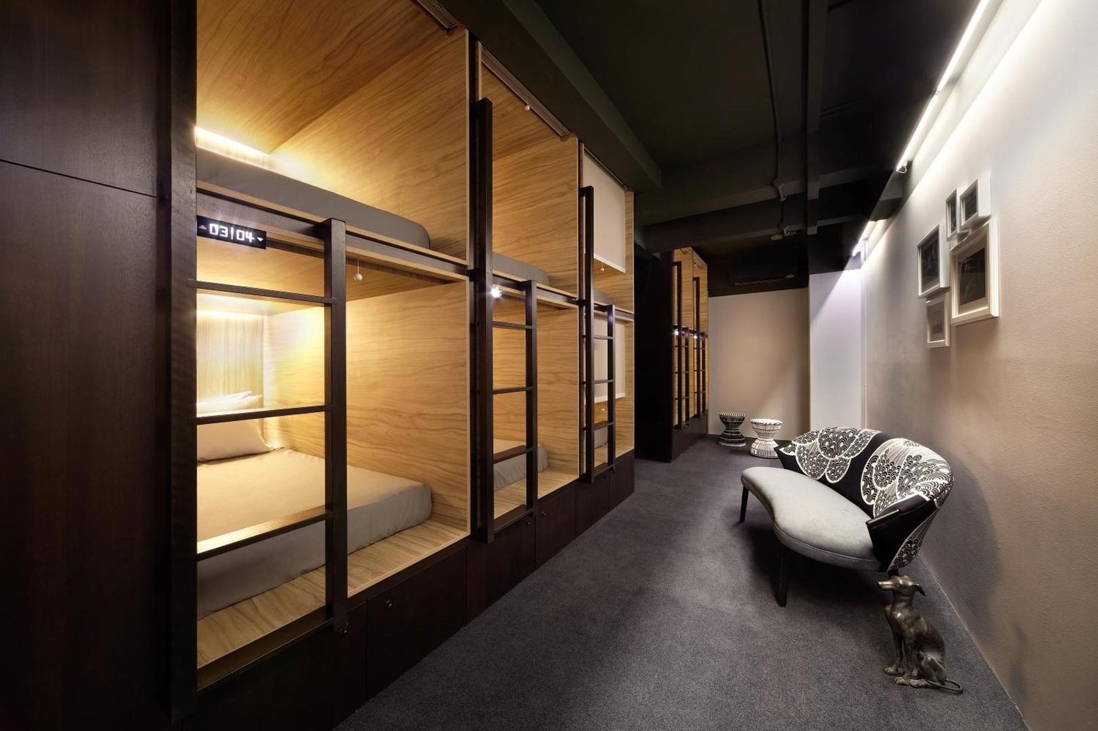 The Pod Boutique Capsule Hotel — rooms