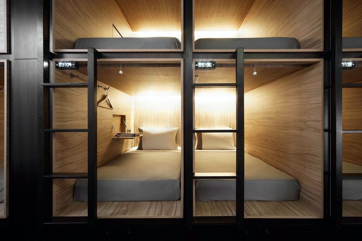 The Pod Boutique Capsule Hotel — rooms