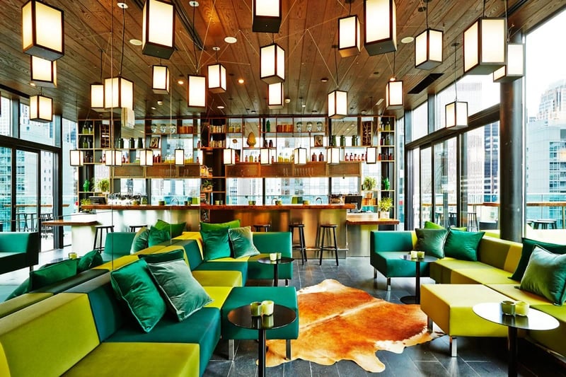 citizenM New York Times Square, cloudm rooftop bar