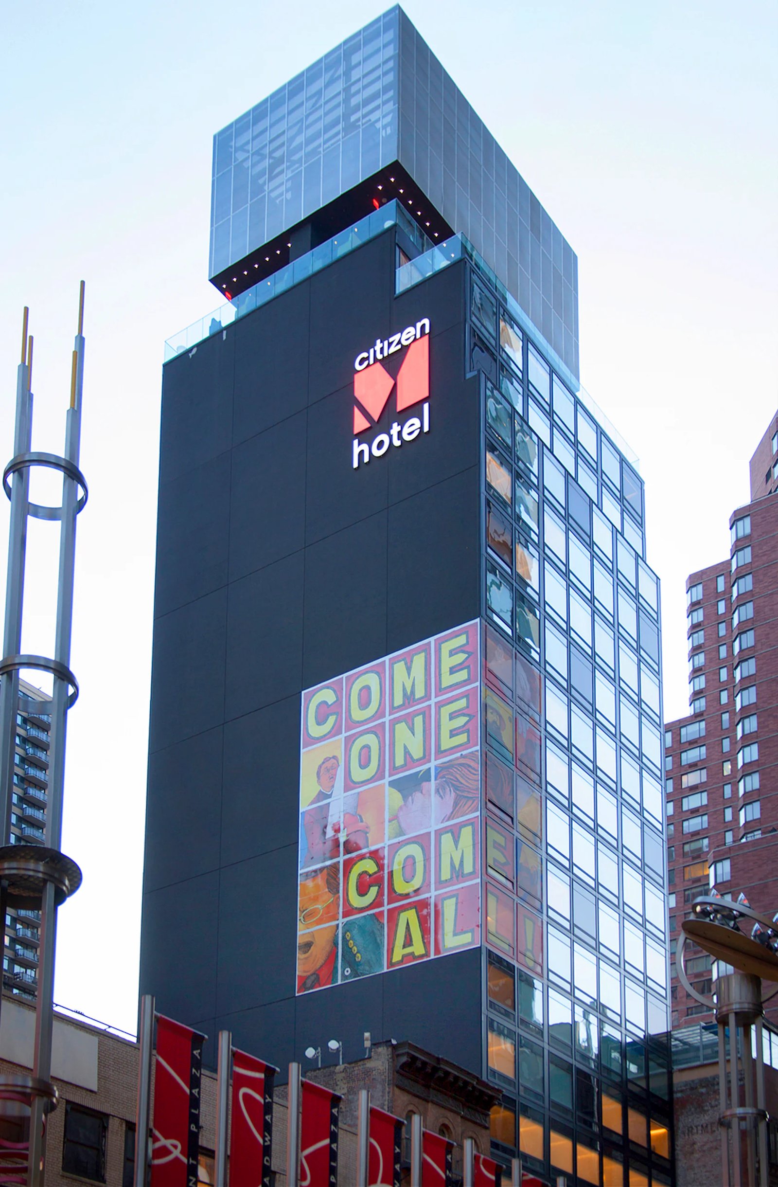 citizenM New York Times Square, backstory