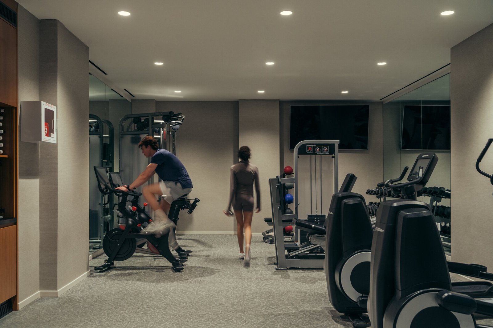 Park Terrace Hotel, the gym
