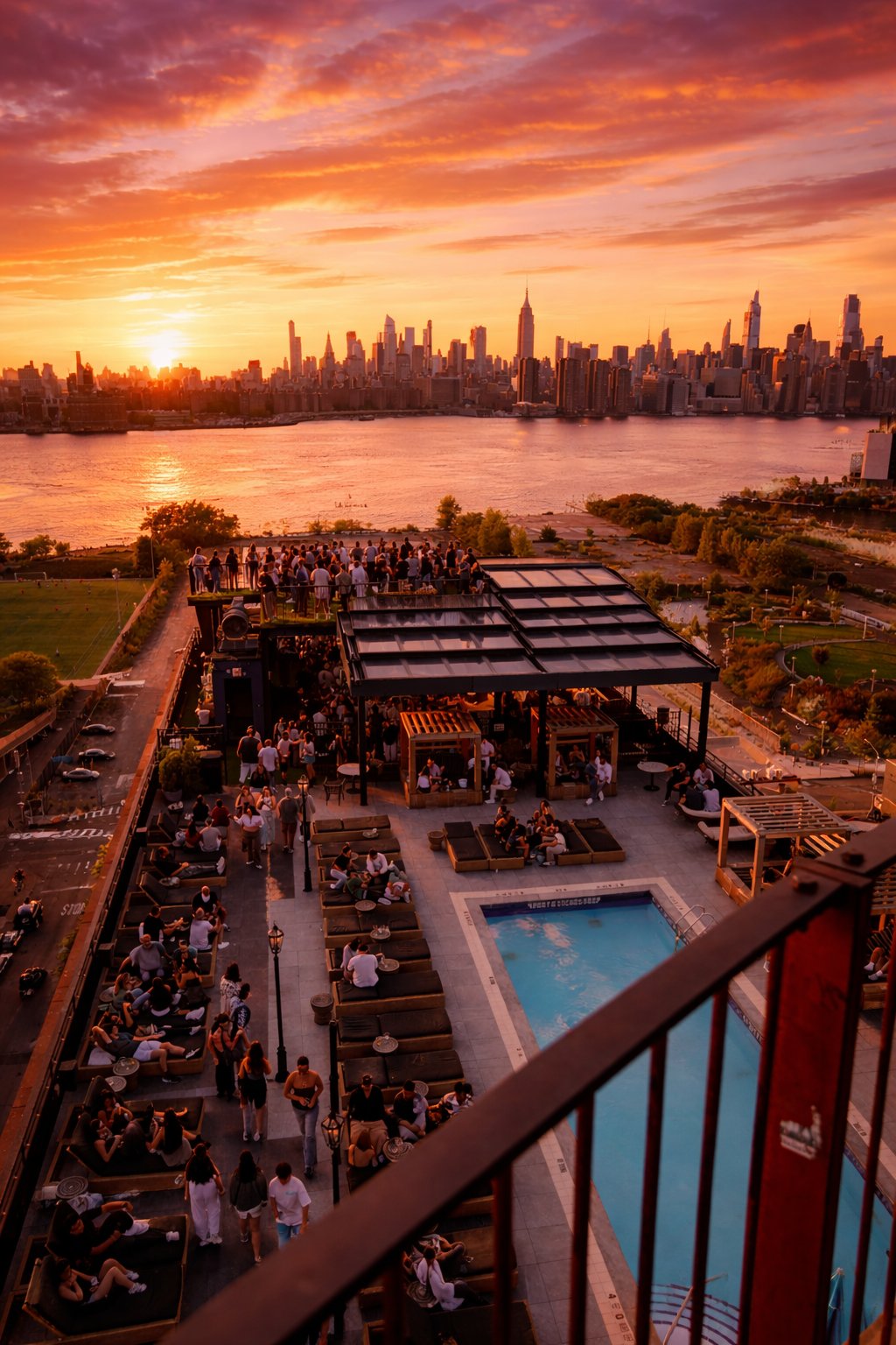 Arlo Williamsburg, the pool