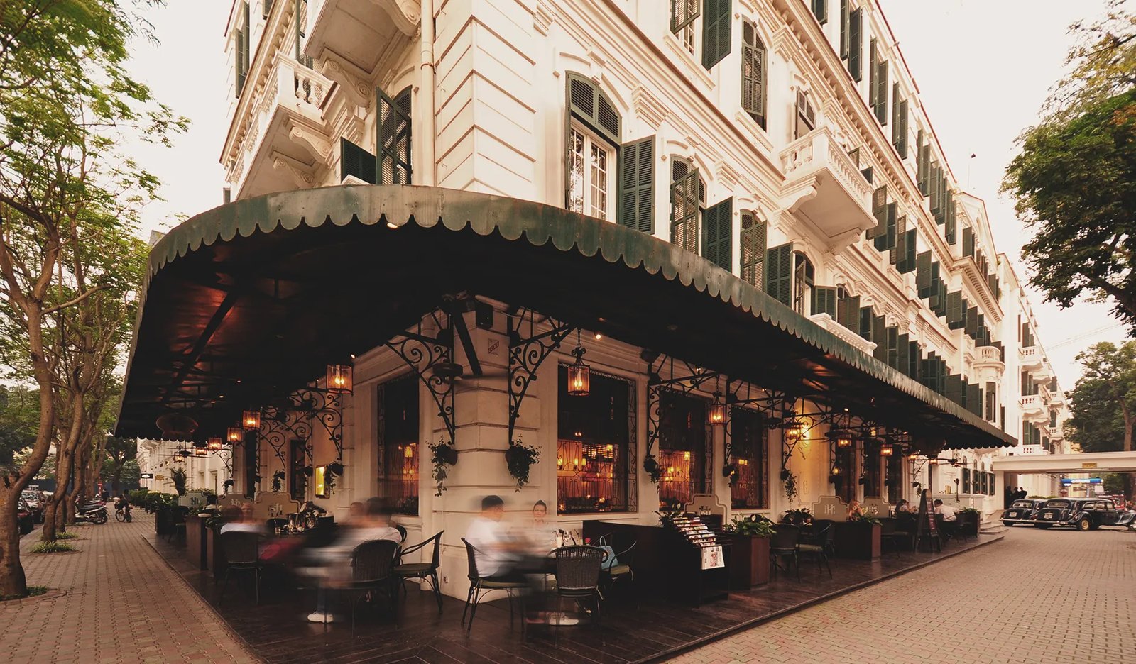 Sofitel Legend Metropole Hanoi, la terrasse