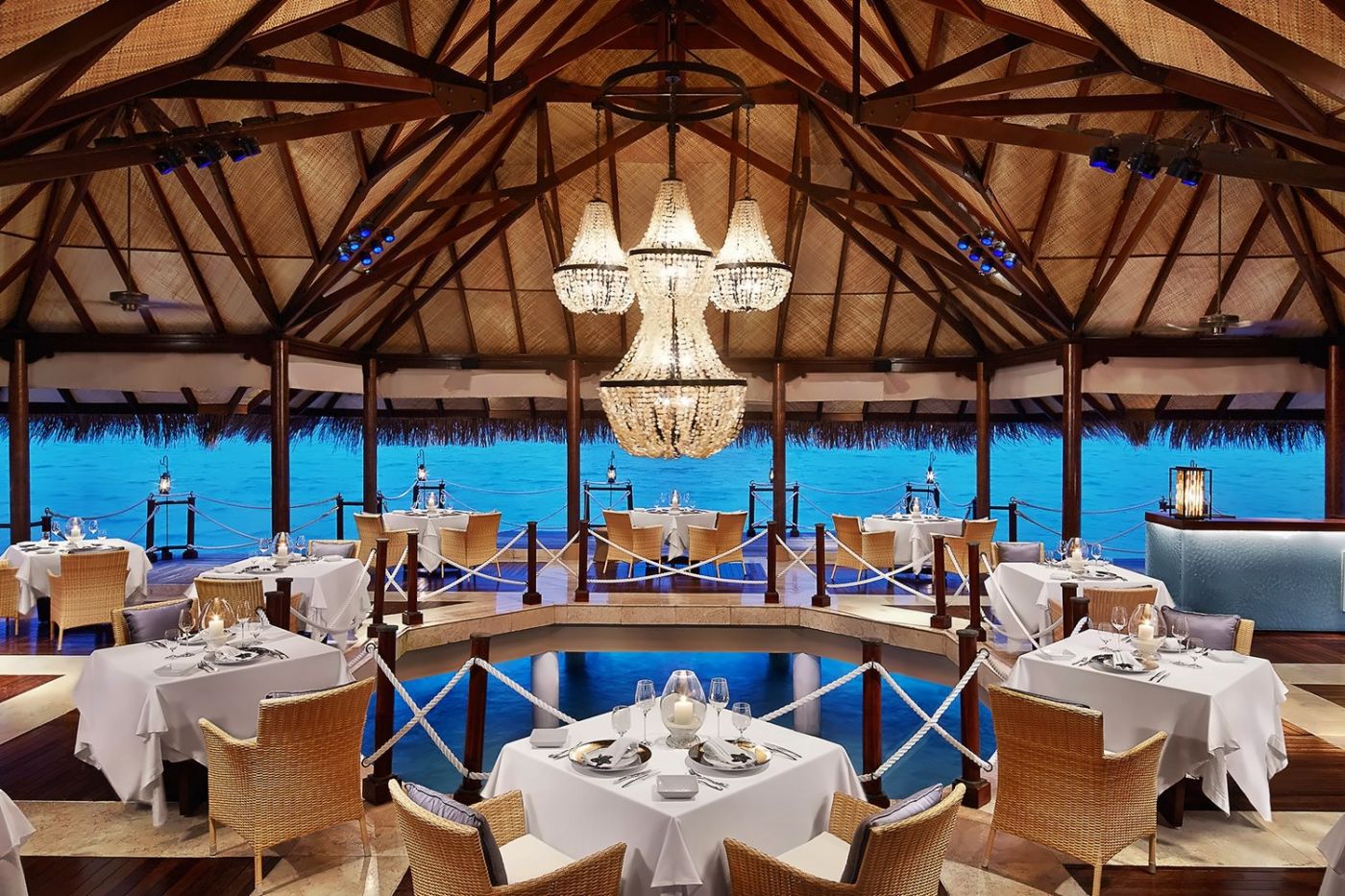 Taj Exotica Resort & Spa, Maldives, eat & drink
