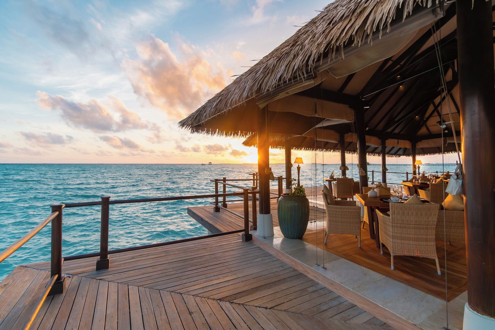 Taj Exotica Resort & Spa, Maldives, eat & drink