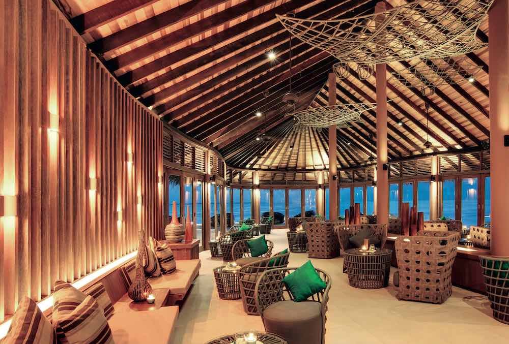 Hideaway Beach Resort and Spa, at the table