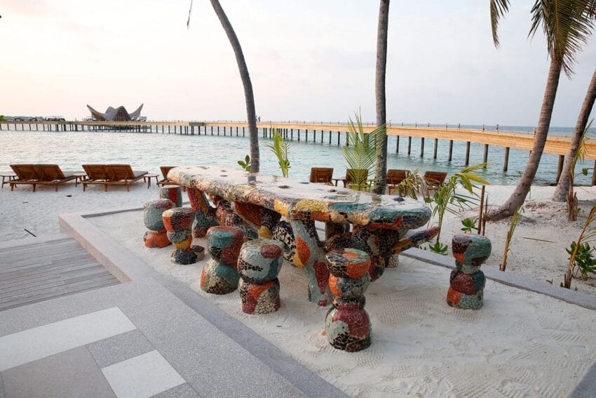 JOALI Maldives, at the table