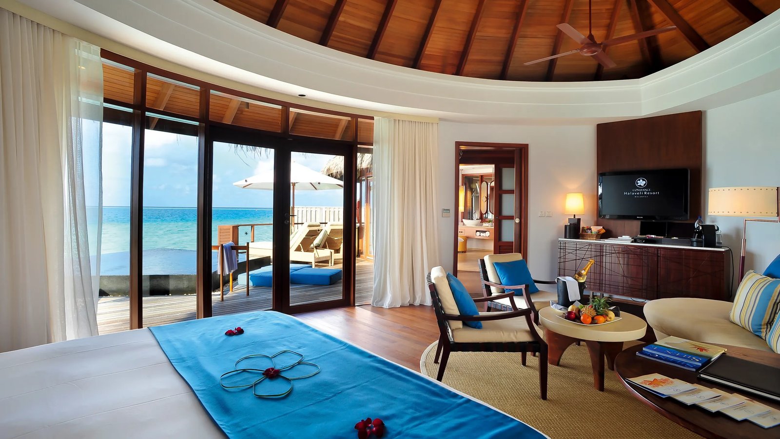 Constance Halaveli Maldives, rooms