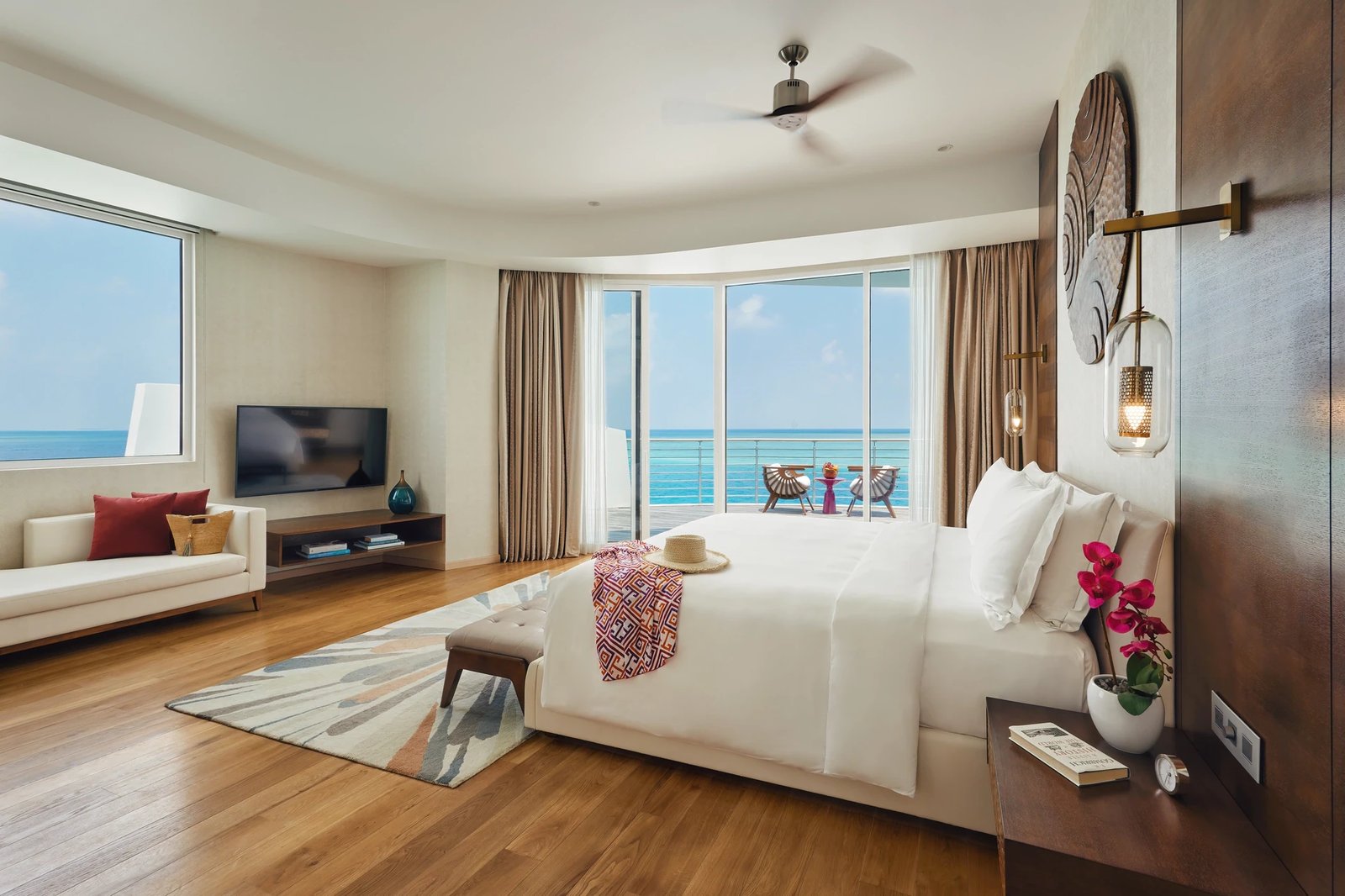 Jumeirah Olhahali Island, rooms