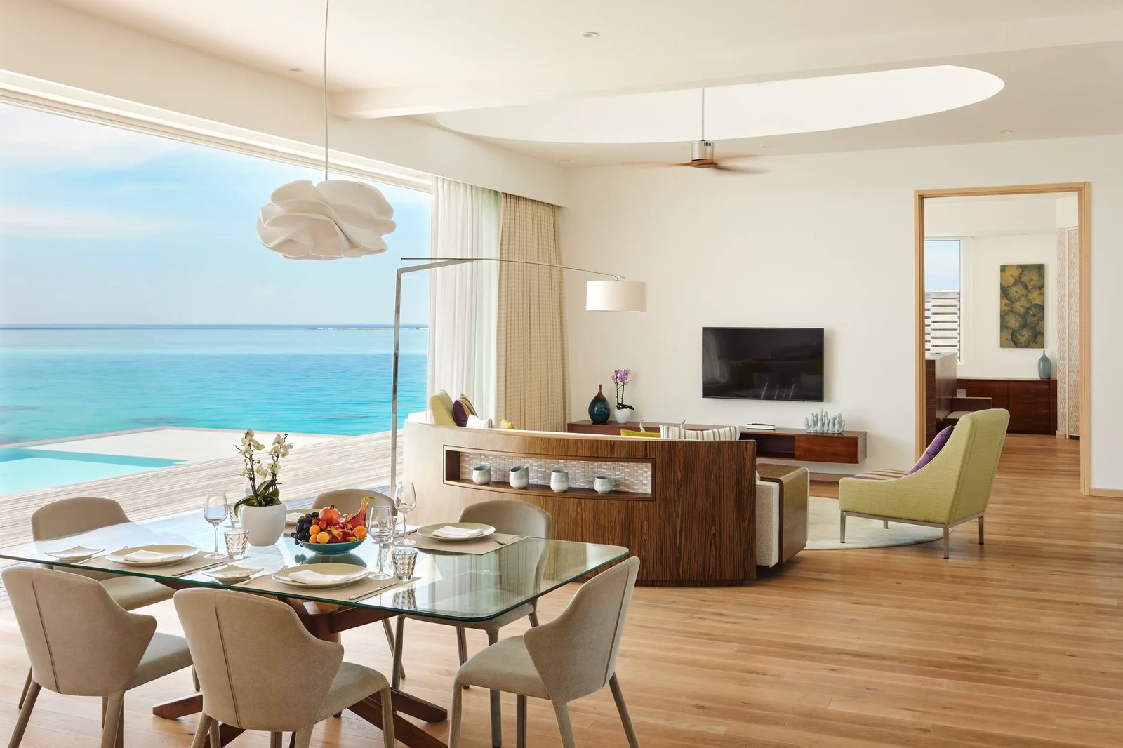 Jumeirah Olhahali Island, rooms