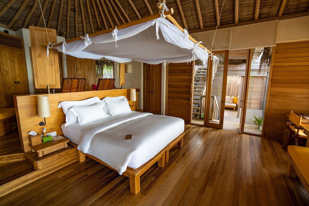 Six Senses Laamu, rooms