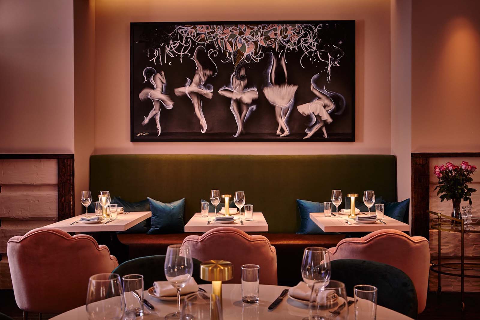 The St. Regis Aspen Resort, at the table