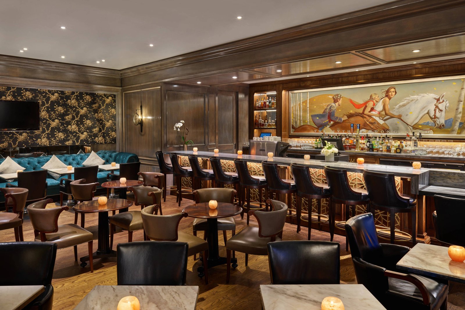 The St. Regis Aspen Resort, at the table