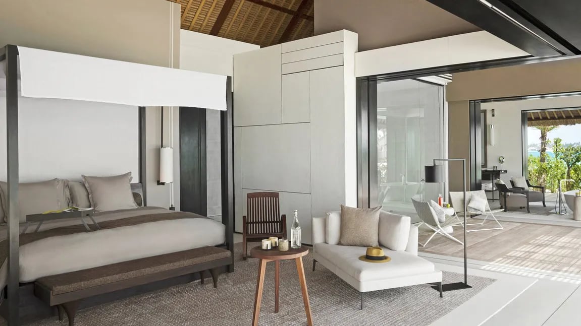 Cheval Blanc Randheli, rooms