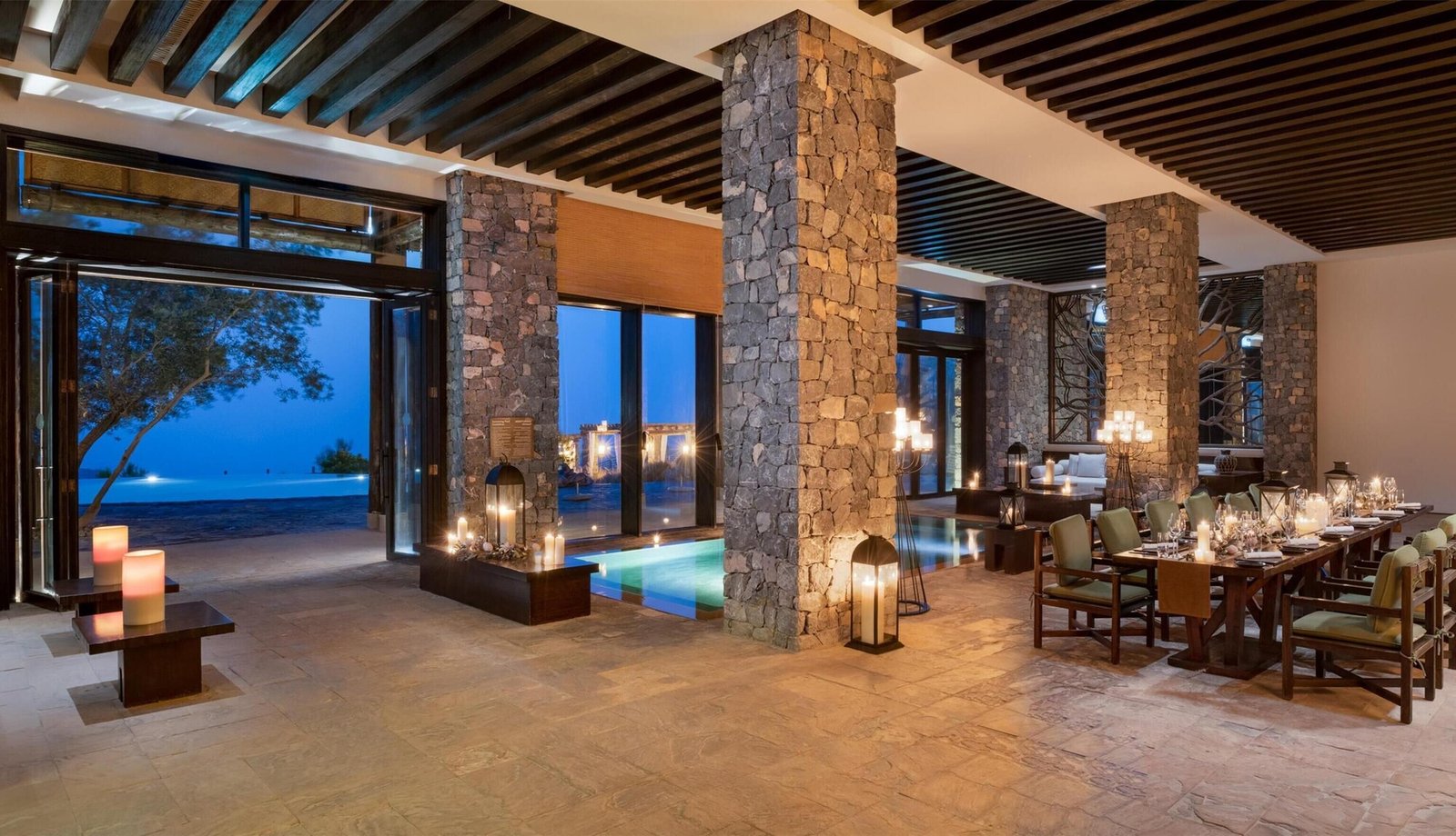 Alila Jabal Akhdar, the pool