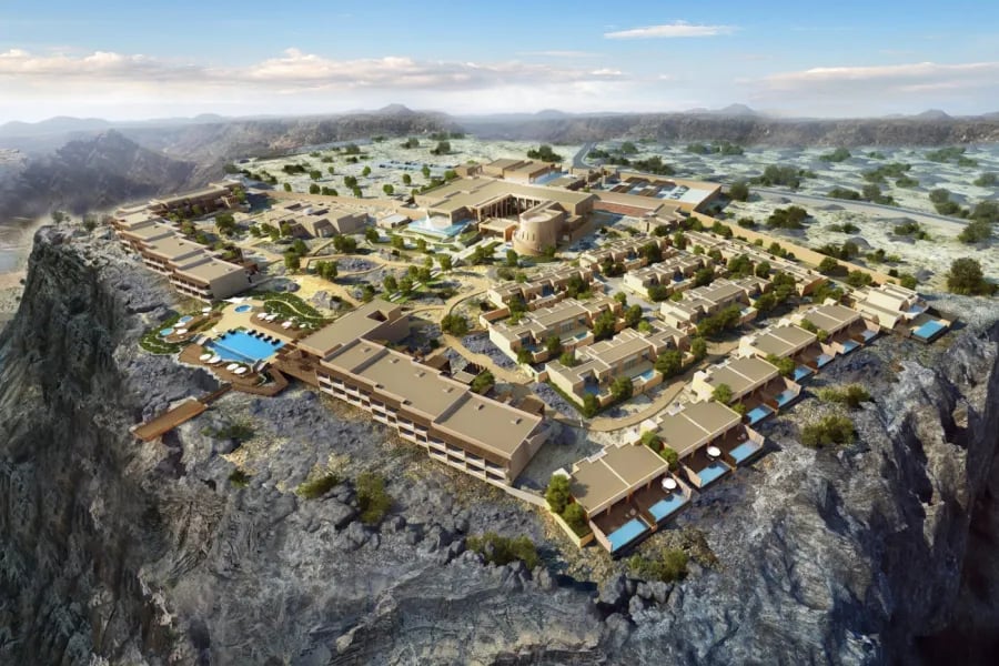Anantara Al Jabal Al Akhdar Resort, backstory