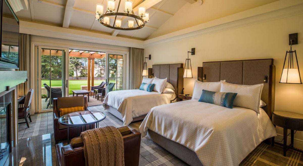 The Lodge at Pebble Beach, rooms