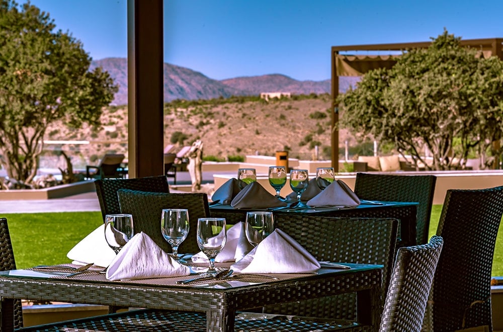 Sahab Resort & Spa, eat & drink