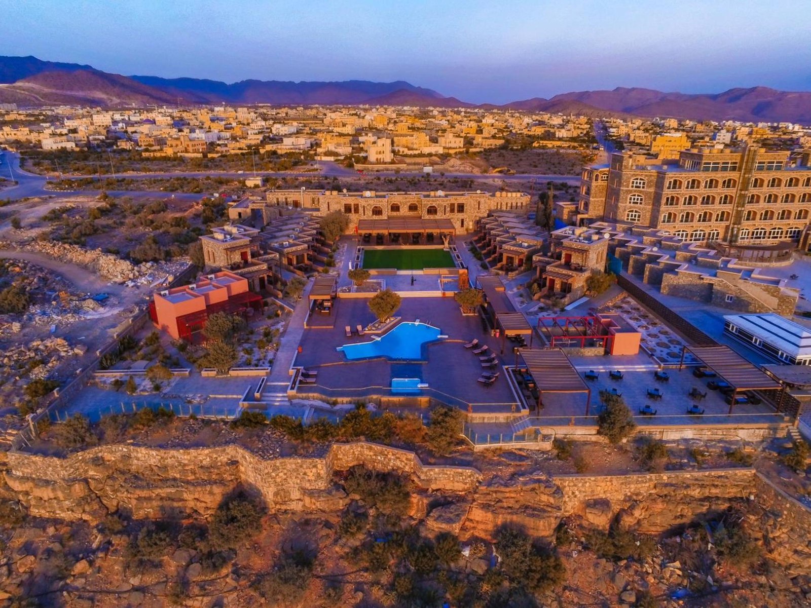 Sahab Resort & Spa, backstory