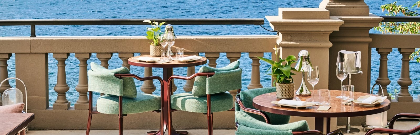Mandarin Oriental, Lago di Como, l'aria