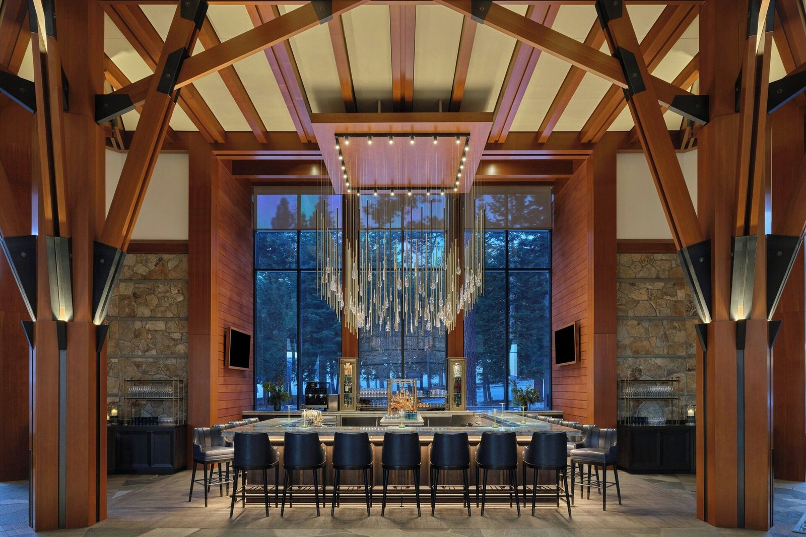 The Ritz-Carlton, Lake Tahoe, at the table